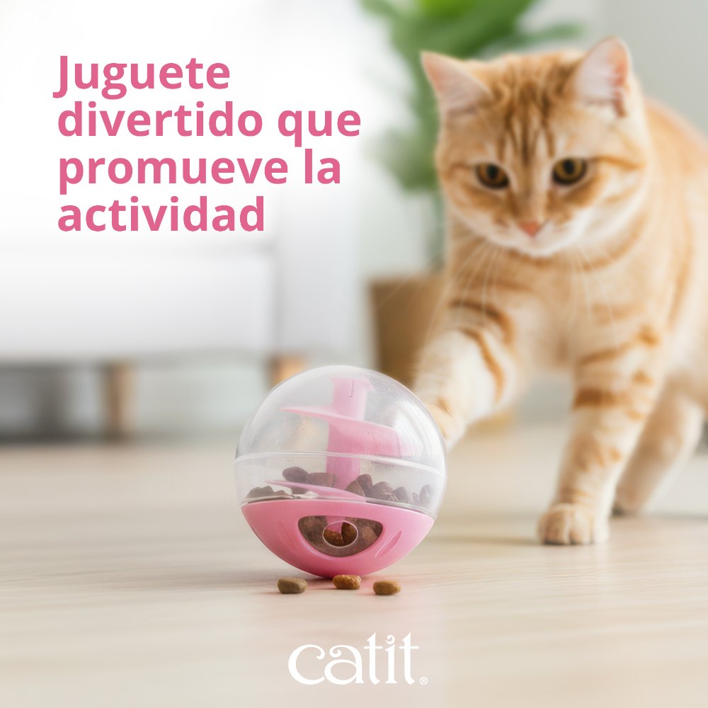 Bola dispensadora de Snacks Catit para gatos