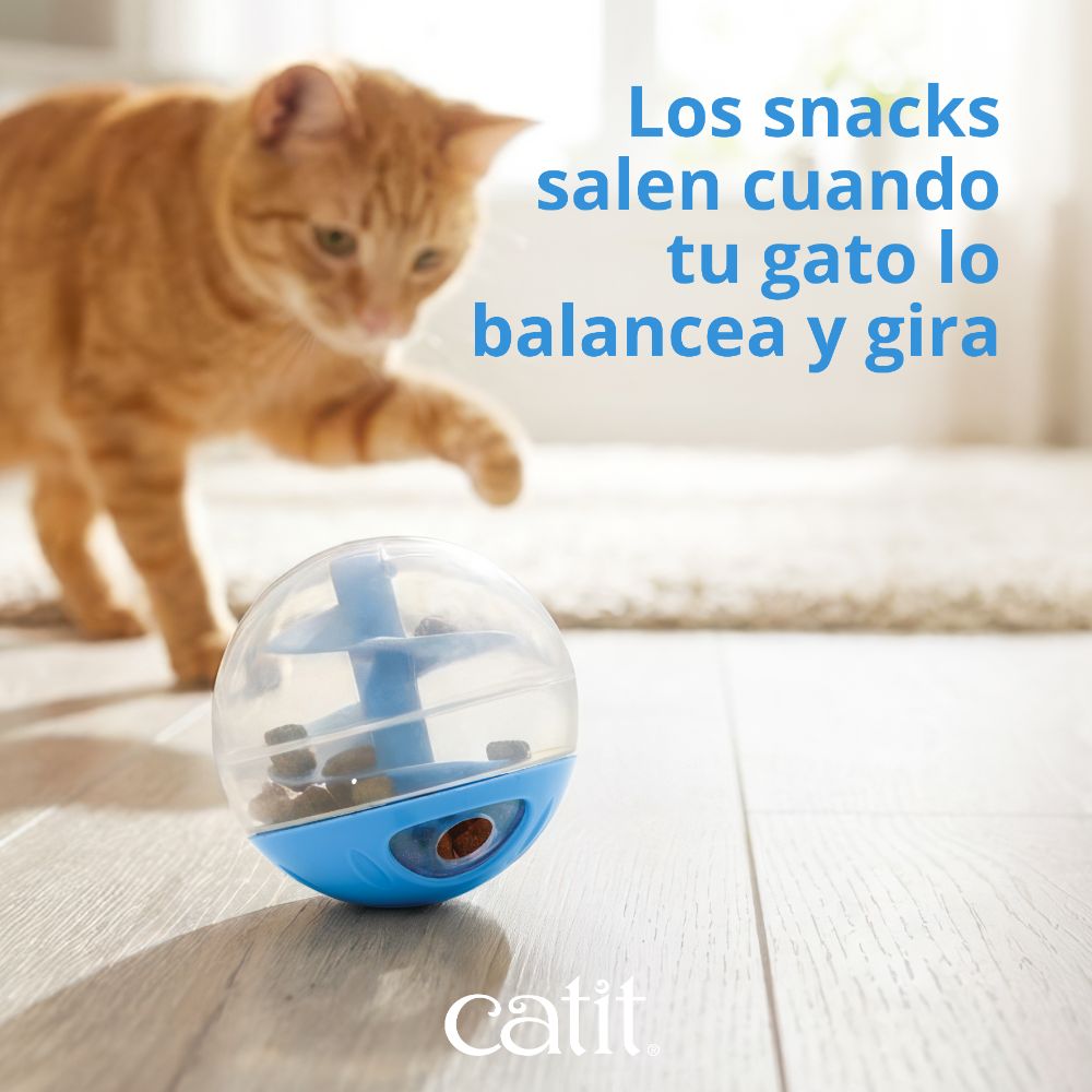 Bola dispensadora de Snacks Catit para gatos