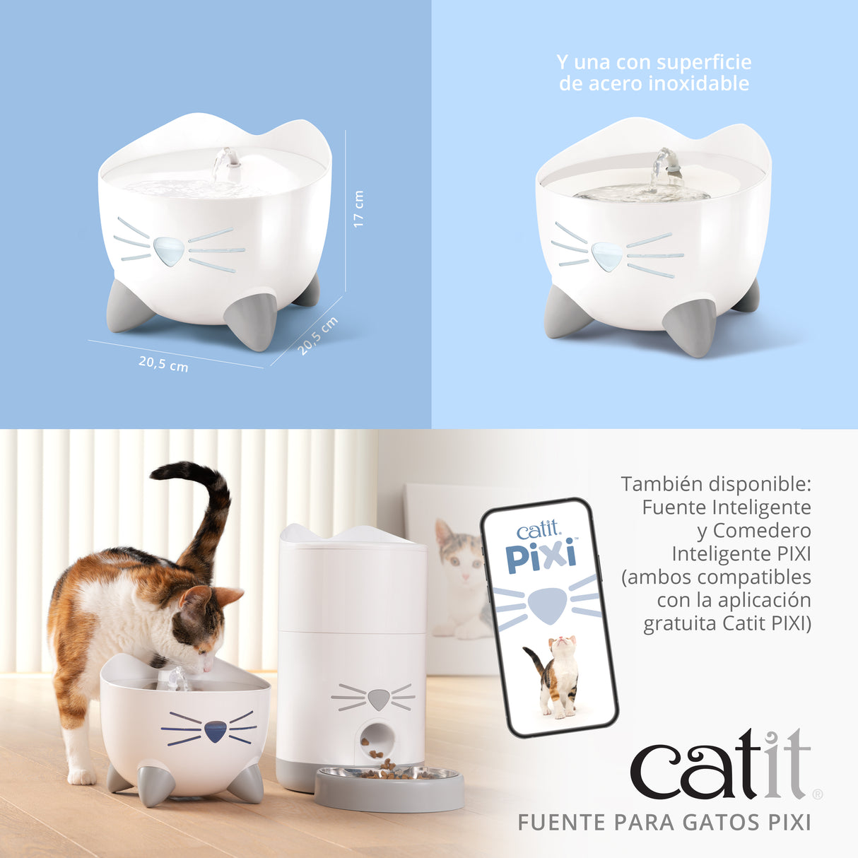 Fuente para gatos Catit PIXI