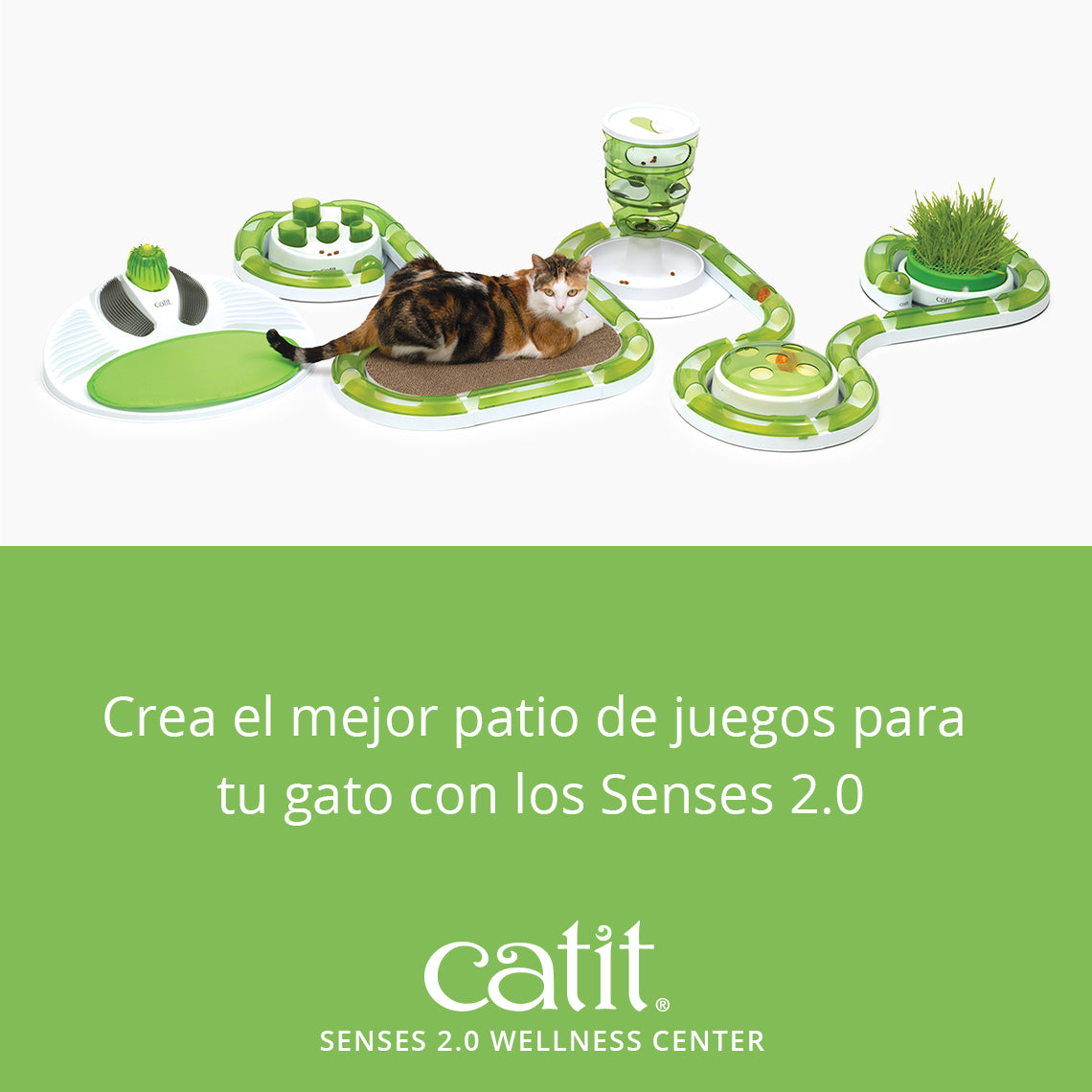 Juguete de relajación para gatos con catnip Catit Senses Wellness Center