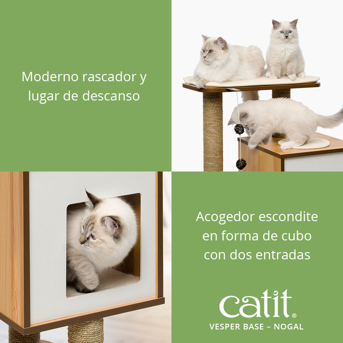Árbol rascador para gatos Catit Vesper Base