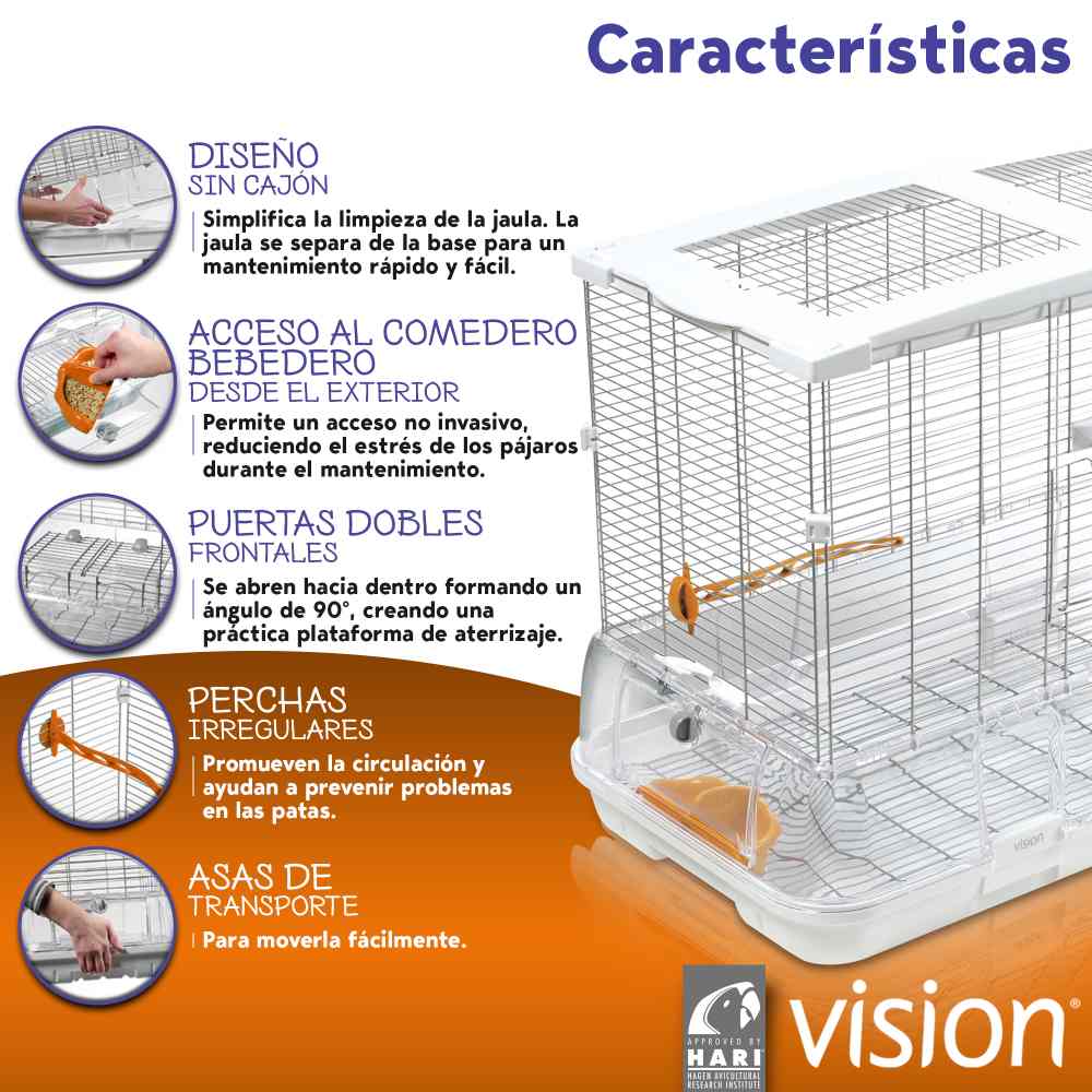 Hábitats para pájaros Vision