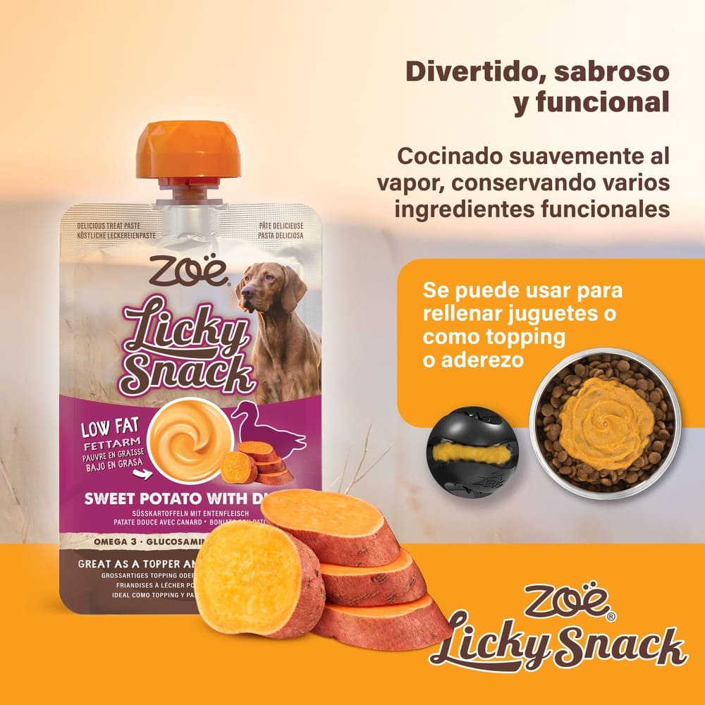 Snacks cremosos para perros Zoë Licky Snack