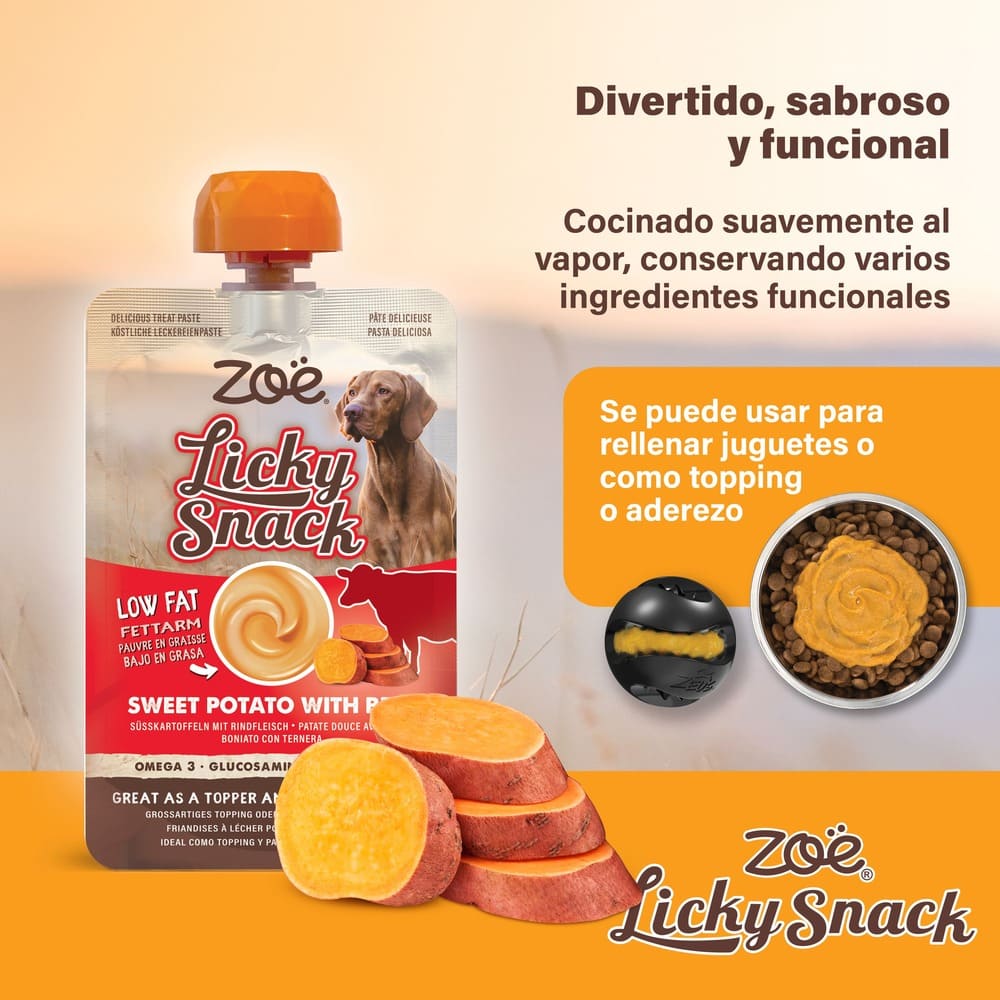 Snacks cremosos para perros Zoë Licky Snack