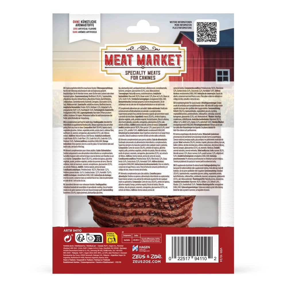 Snacks Zoë Meat Market para perros