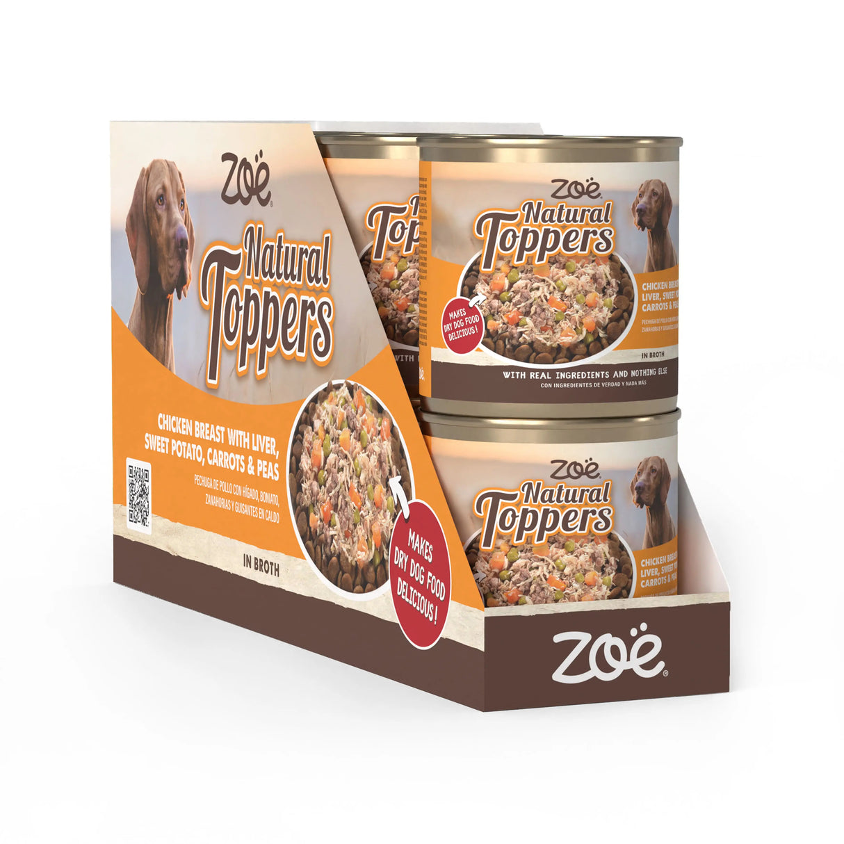 Zoë Natural Toppers 170g