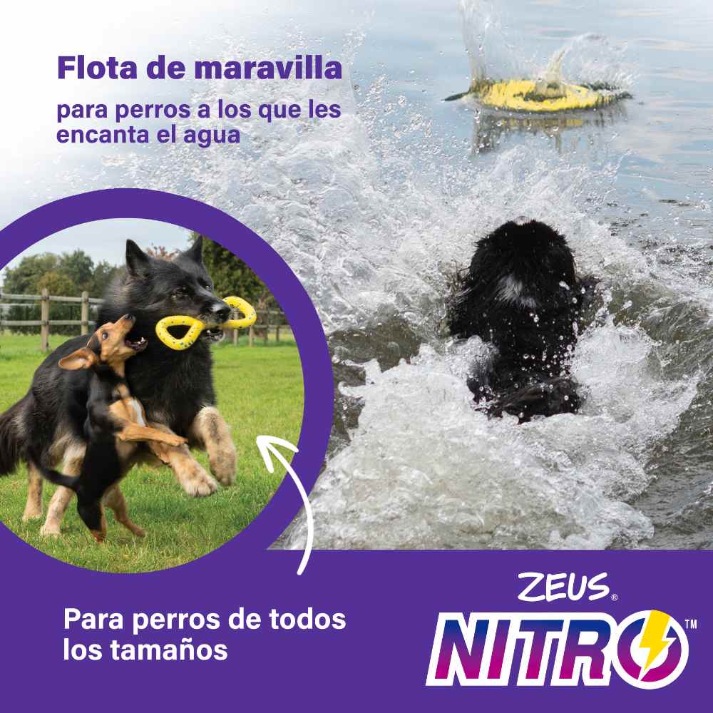 Zeus Nitro Pelotas ligeras y resistentes con núcleo de goma