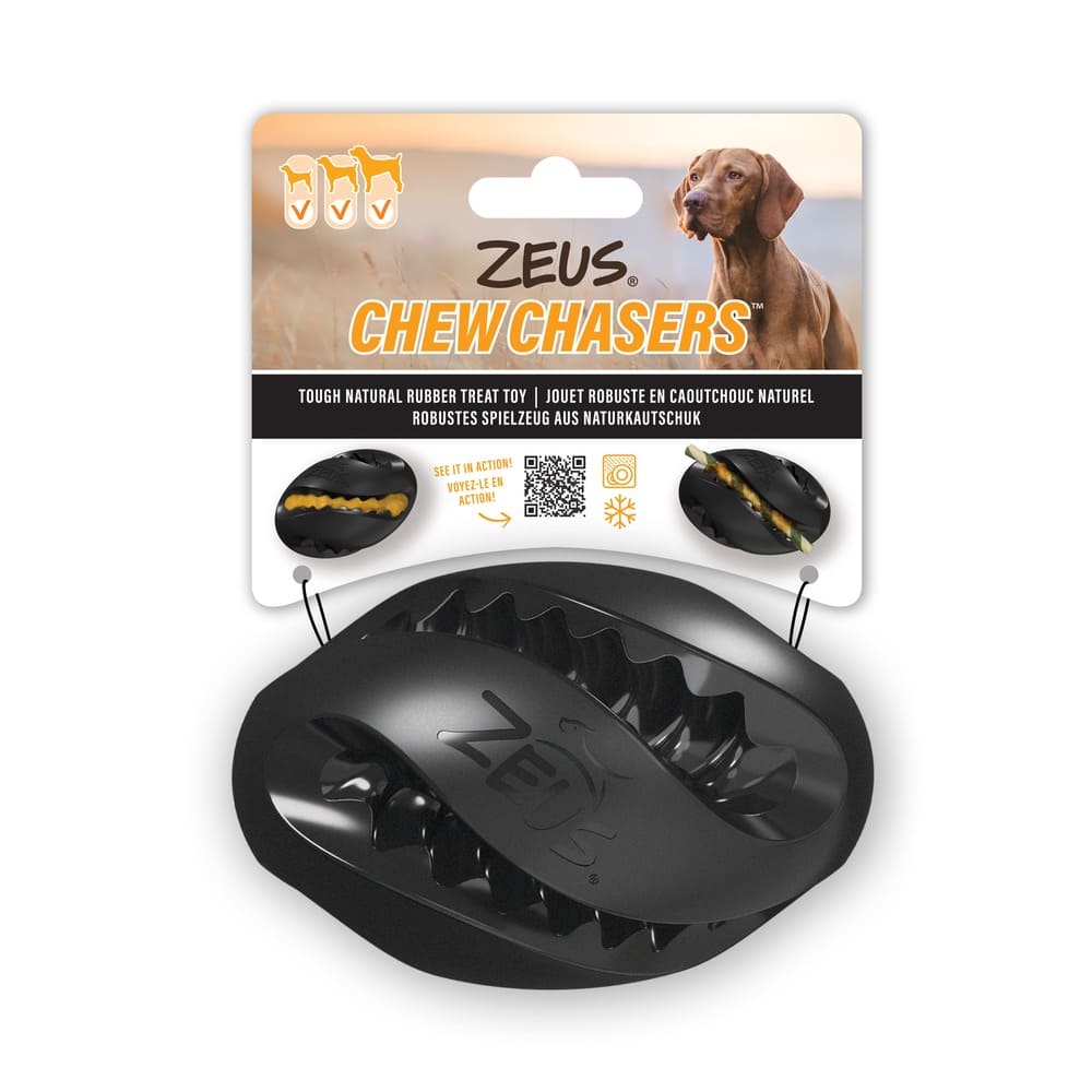 Zeus ChewChasers Pelota de Rugby, 12,5cm
