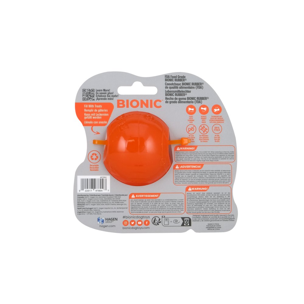Juguetes ultra resistentes para perros BIONIC Pelota