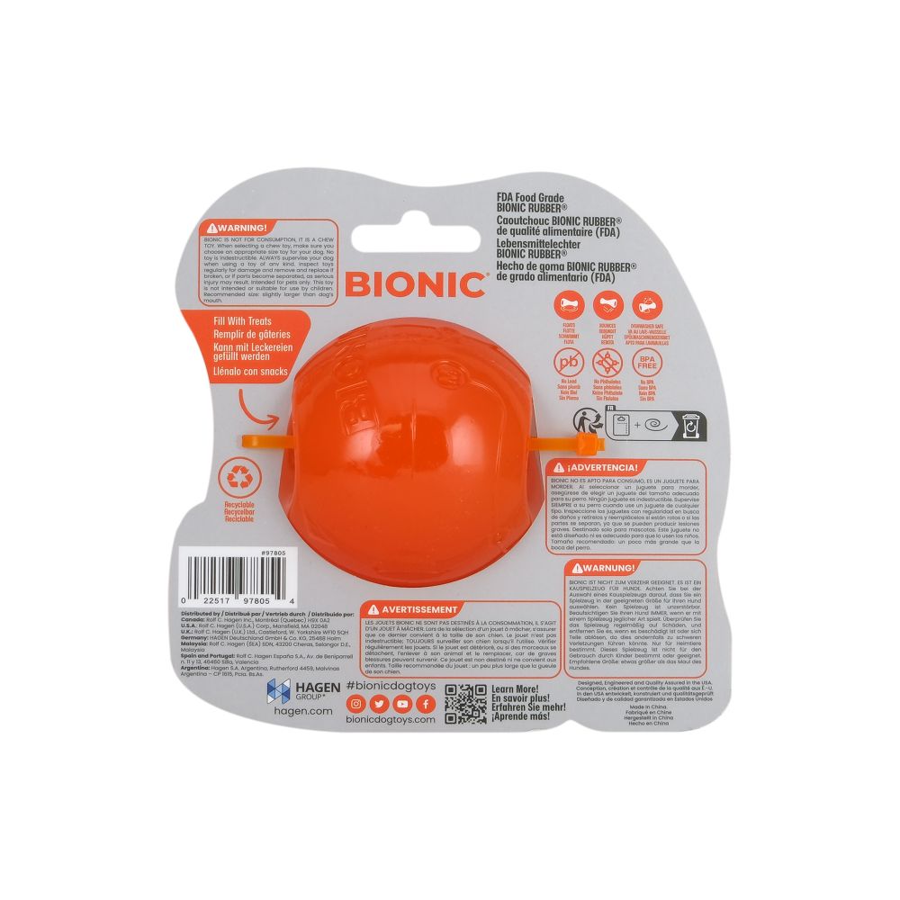 Juguetes ultra resistentes para perros BIONIC Pelota