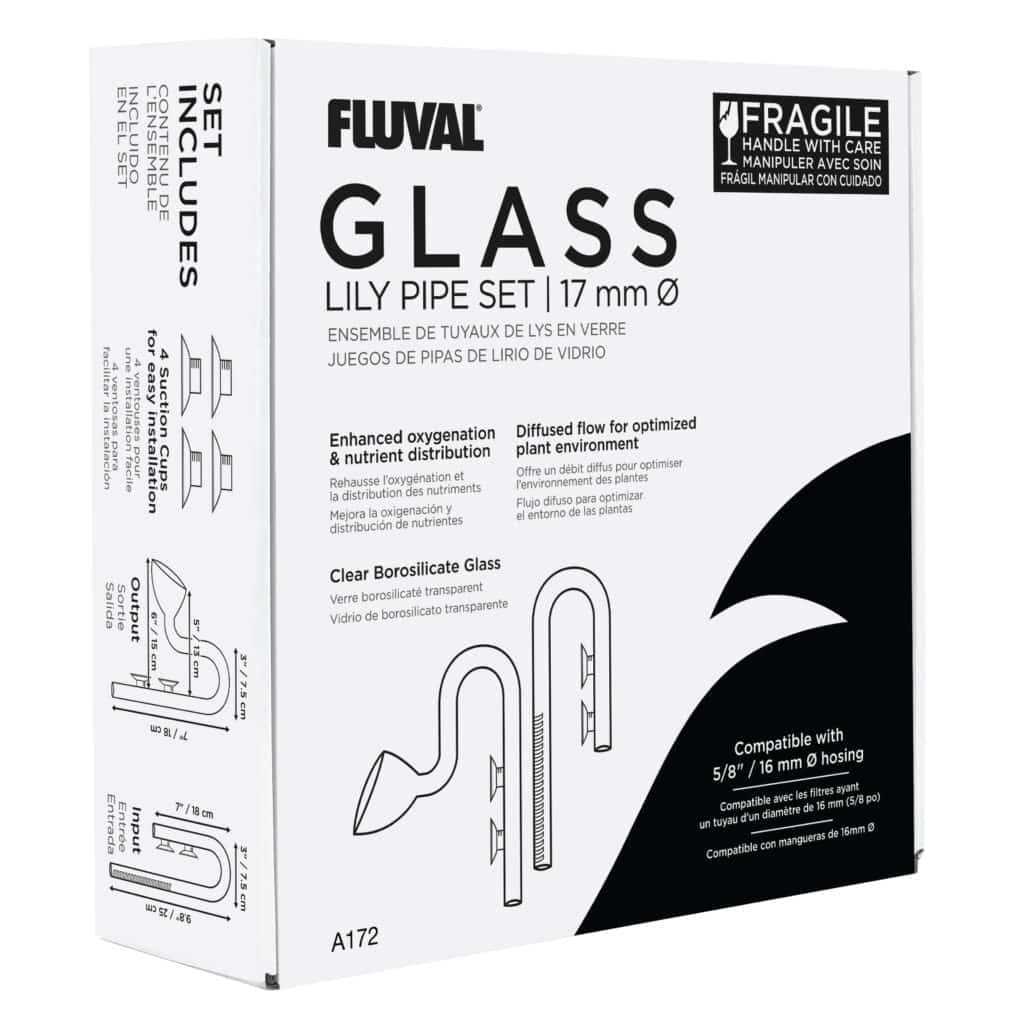 Fluval Lily Pipe juego de tubos de cristal