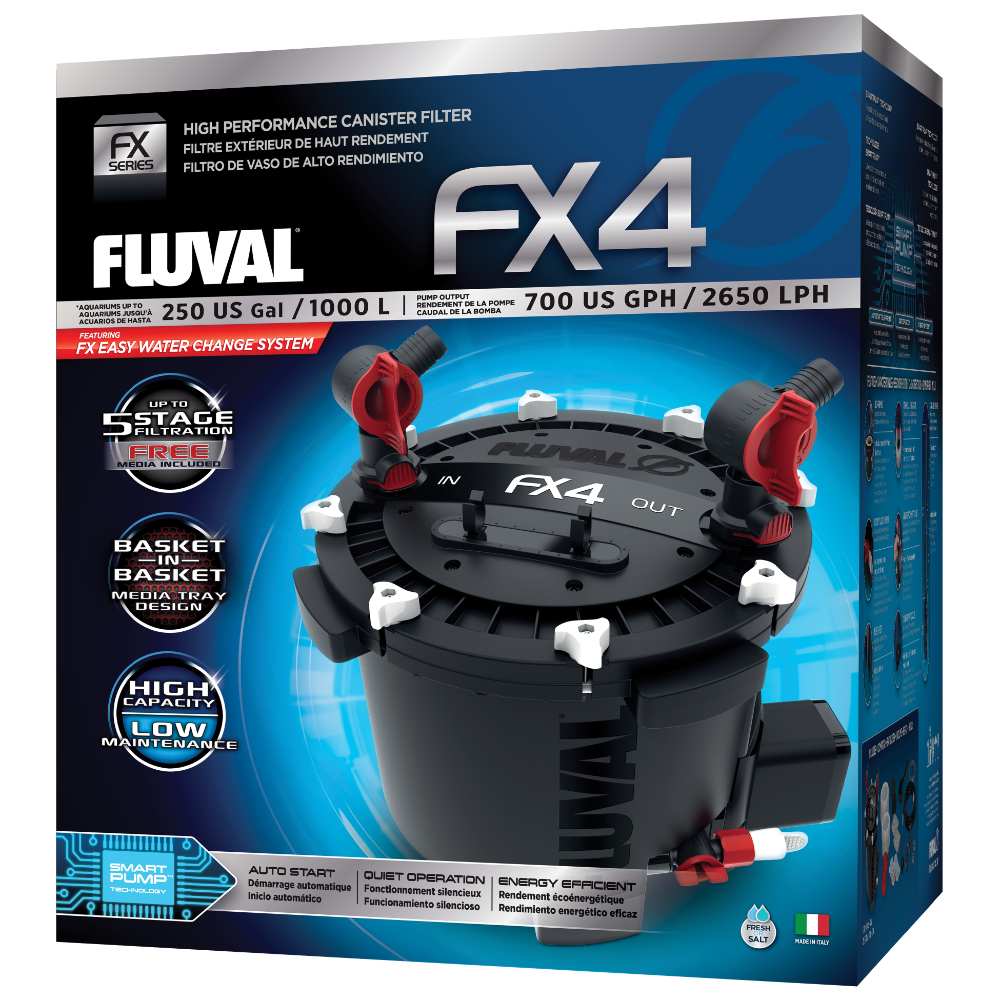 Filtro externo de alto rendimiento Fluval FX