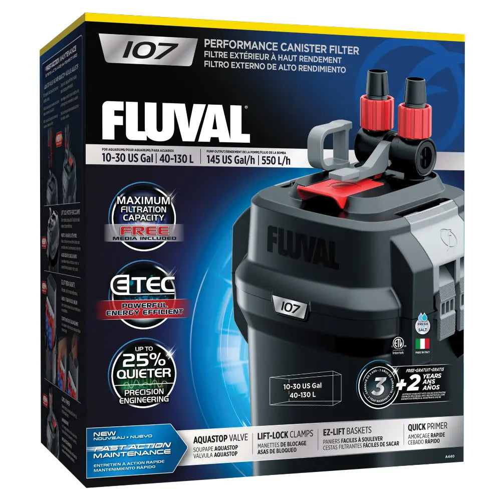 Filtro externo de alto rendimiento Fluval 07