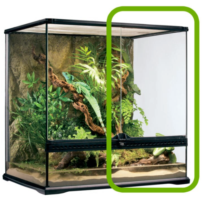Puertas de cristal de repuesto para terrario Exo Terra PT2612