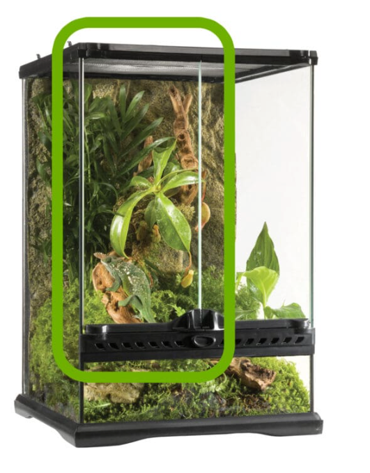 Puertas de cristal de repuesto para terrario Exo Terra PT2602