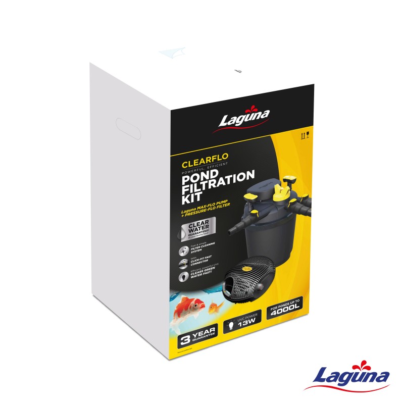 Kit Pressure filtro y bomba para estanques Laguna Clear Flo