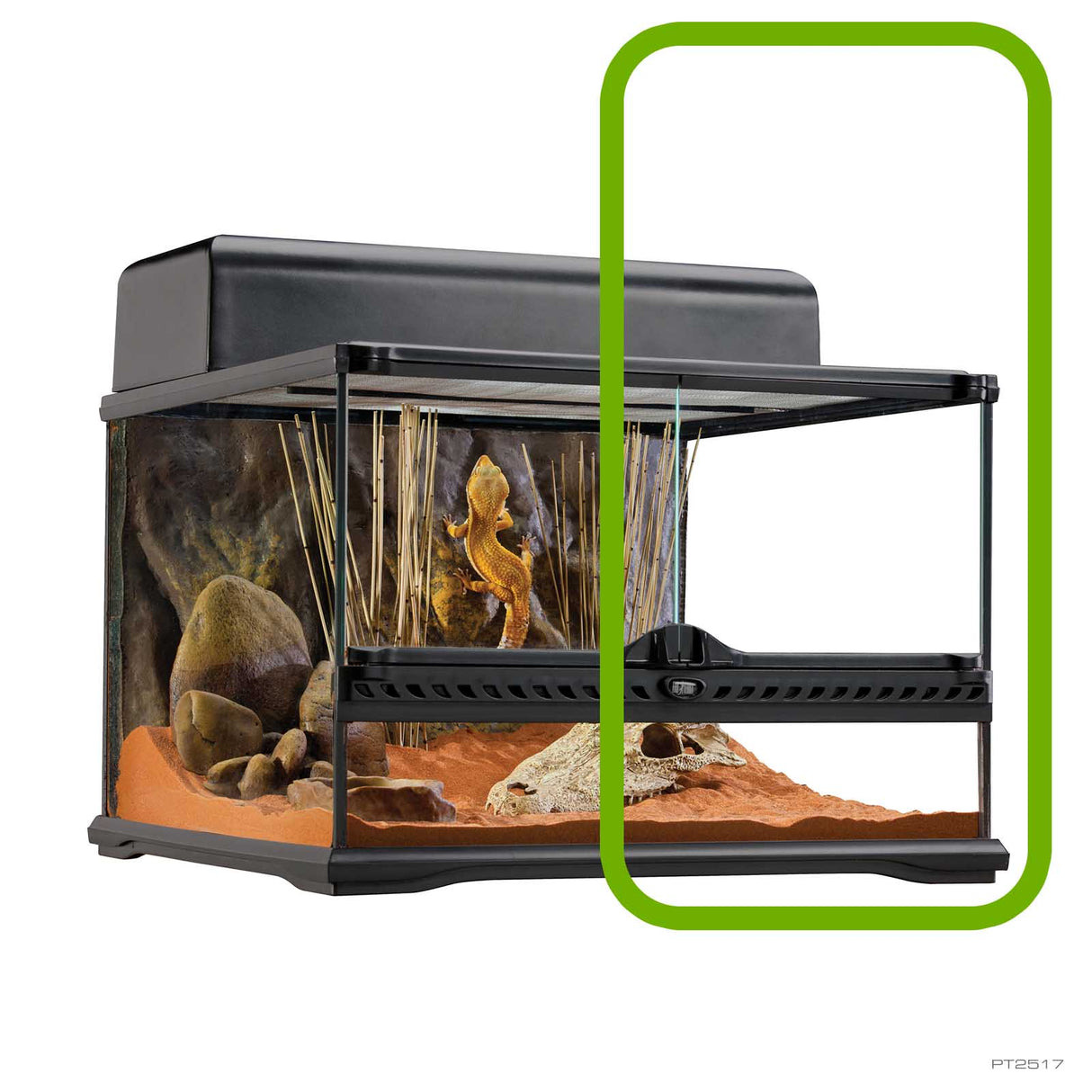 Puertas de cristal de repuesto para terrario Exo Terra PT2603