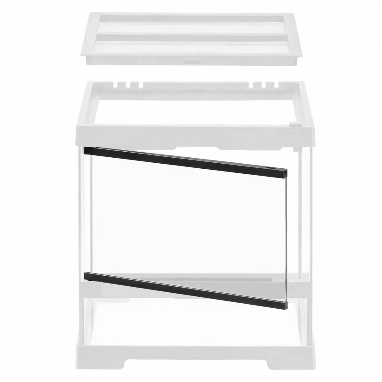 Puertas de cristal de repuesto para Pro Terrarios XS/Wide, 30x30x30cm PT4400 Exo Terra