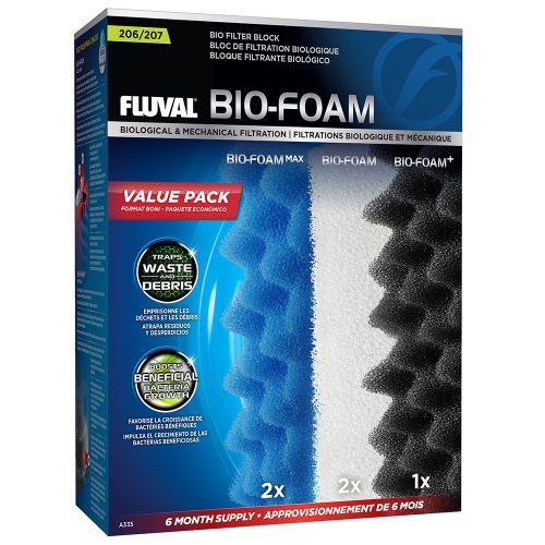 Pack de Bio-Foam para 6 meses para Fluval 07