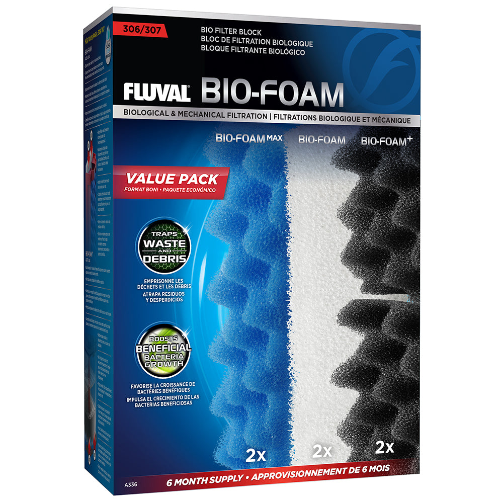 Pack de Bio-Foam para 6 meses para Fluval 07