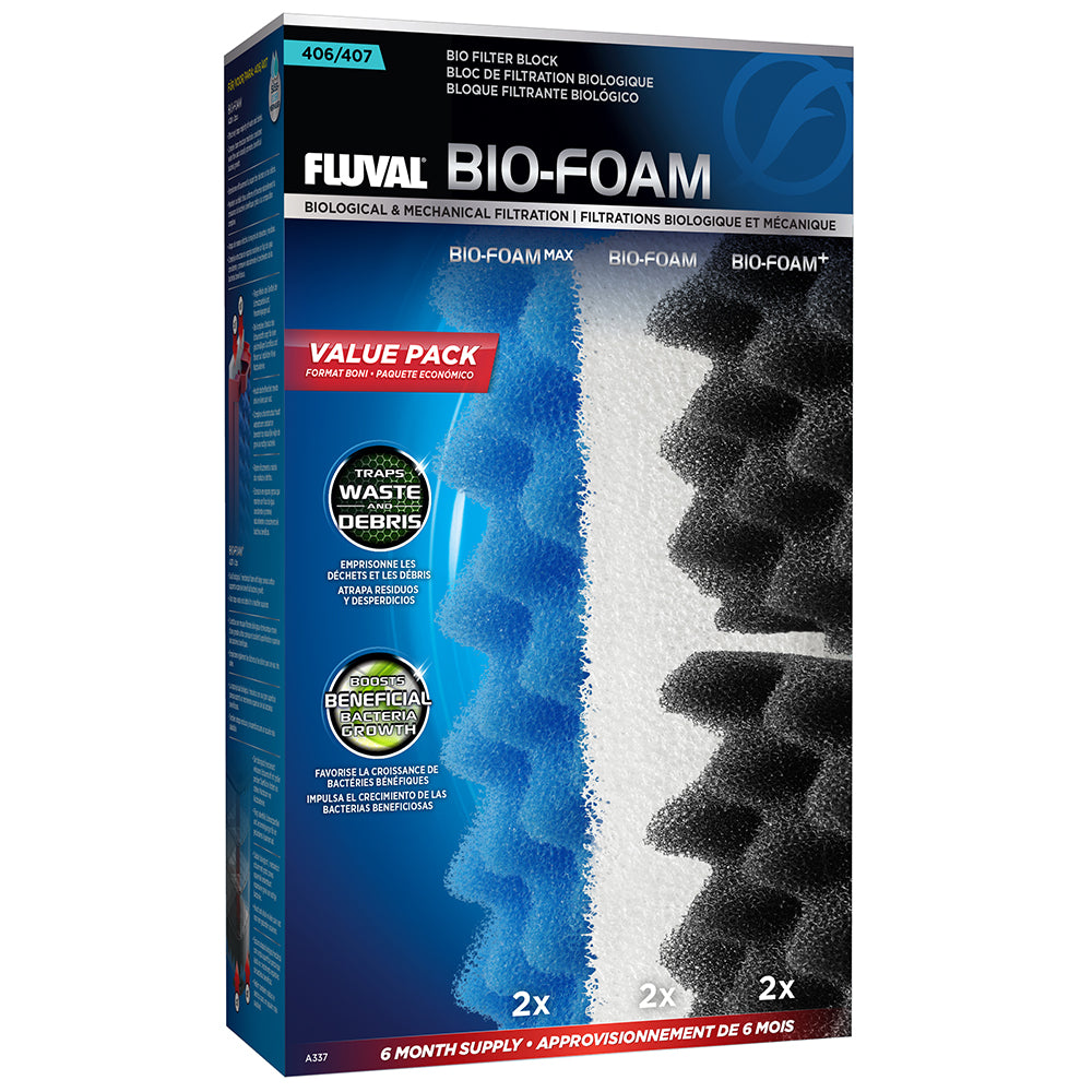 Pack de Bio-Foam para 6 meses para Fluval 07