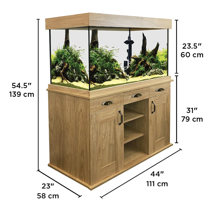 Kit de acuario y mesa Fluval Shaker de 345L