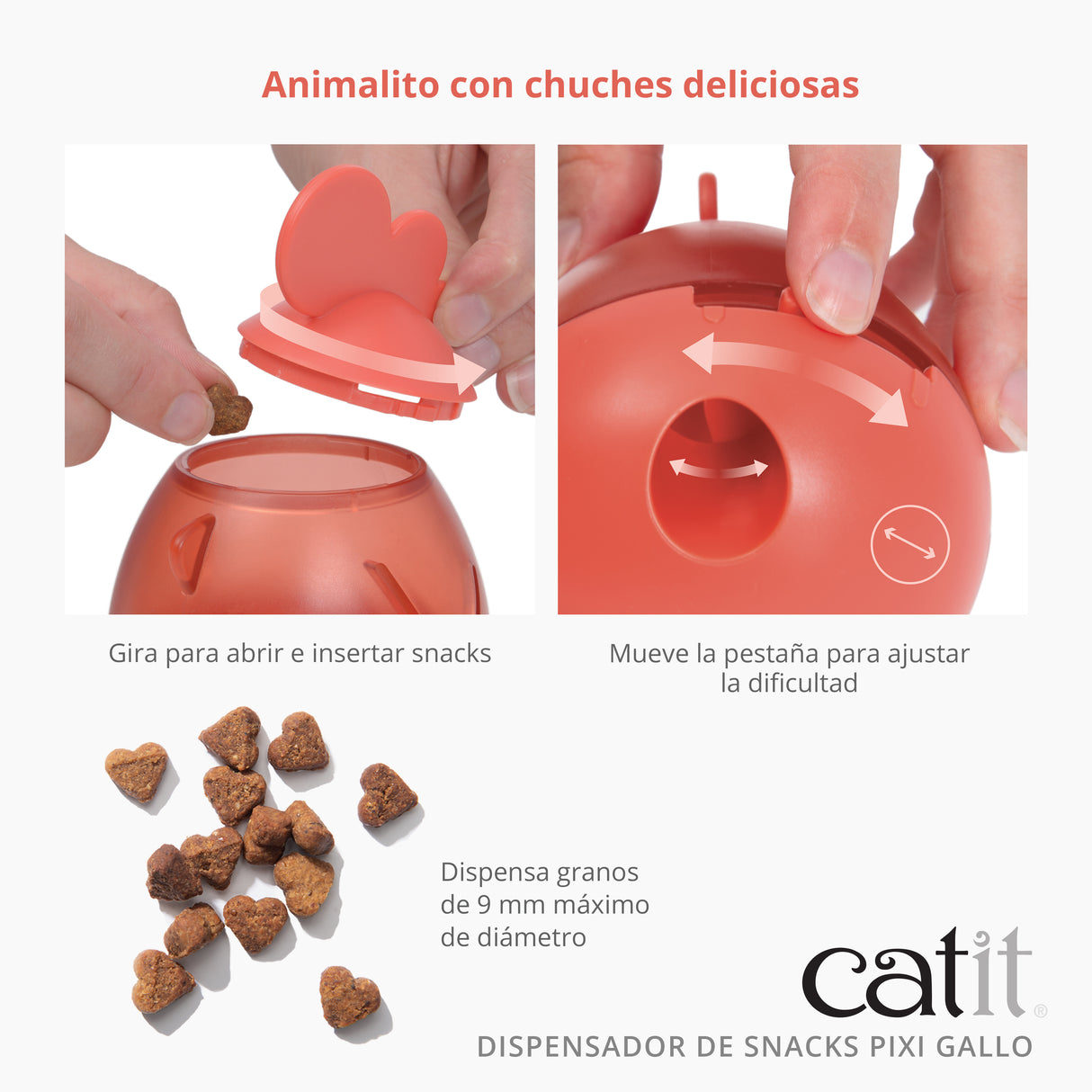 Dispensador de snacks para gatos Catit PIXI