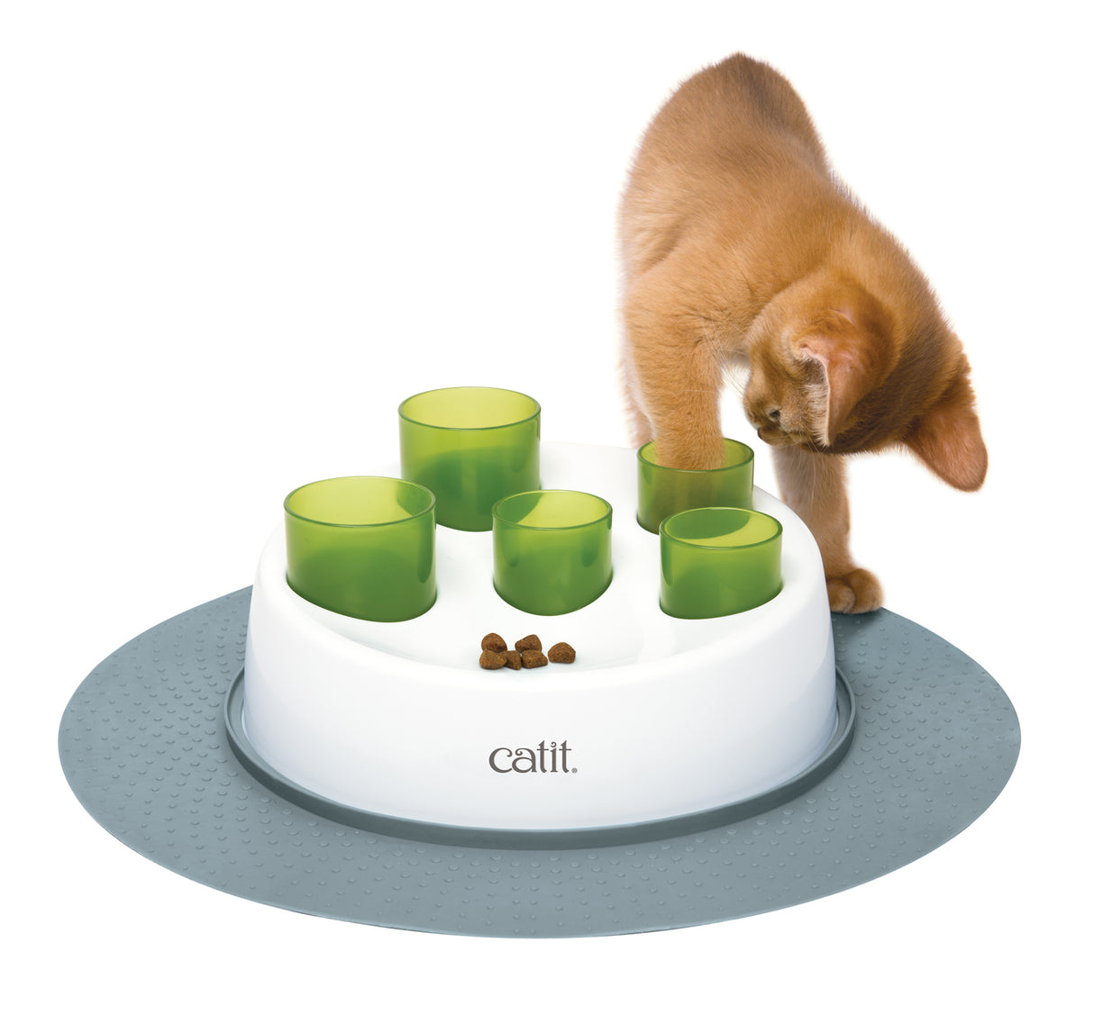 Comedero antivoracidad para gatos Catit Senses Digger