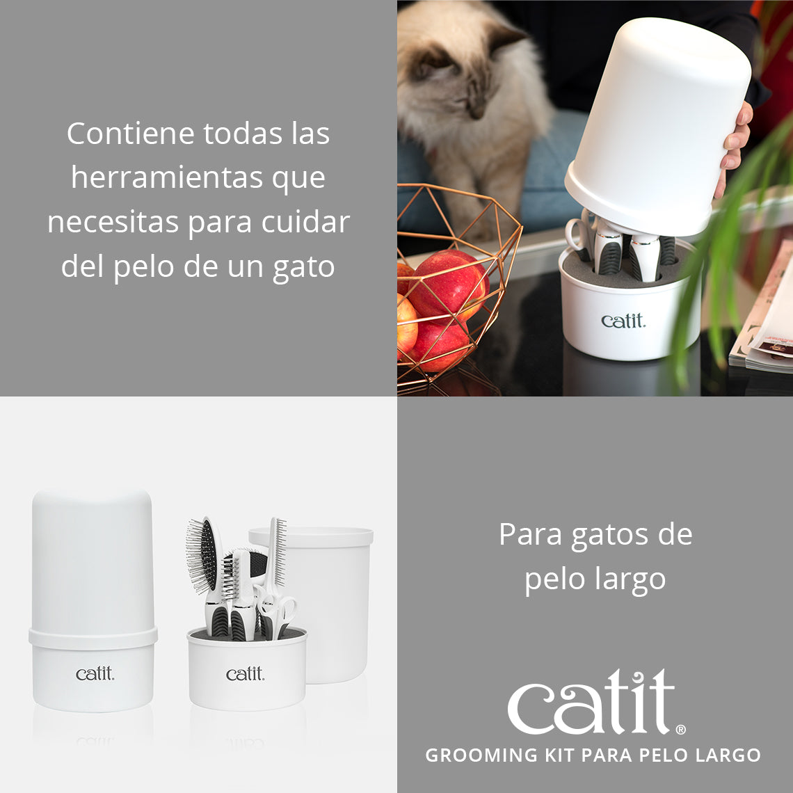 Kit de peluquería Catit Grooming Kit