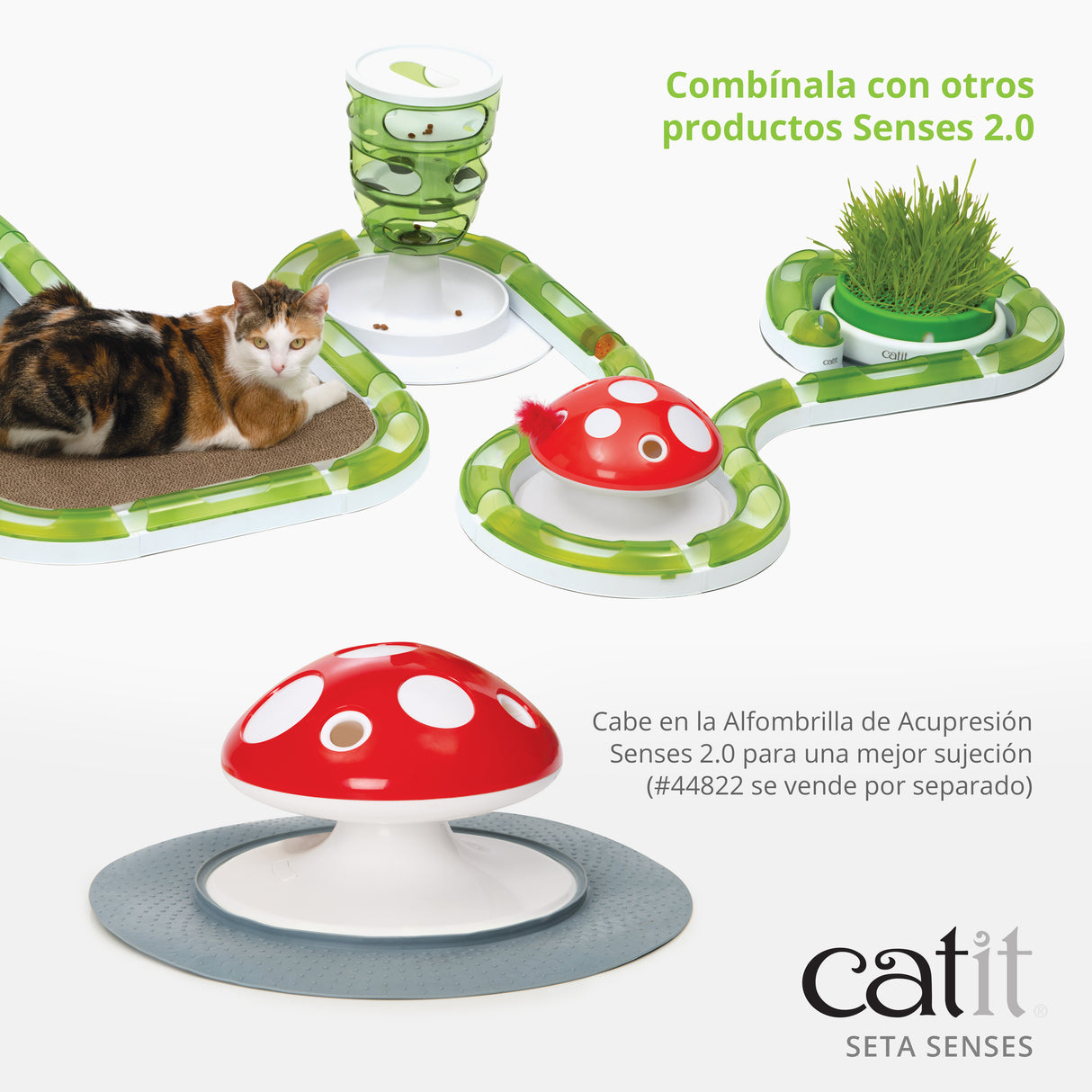 Juguete interactivo para gatos Seta Catit Senses