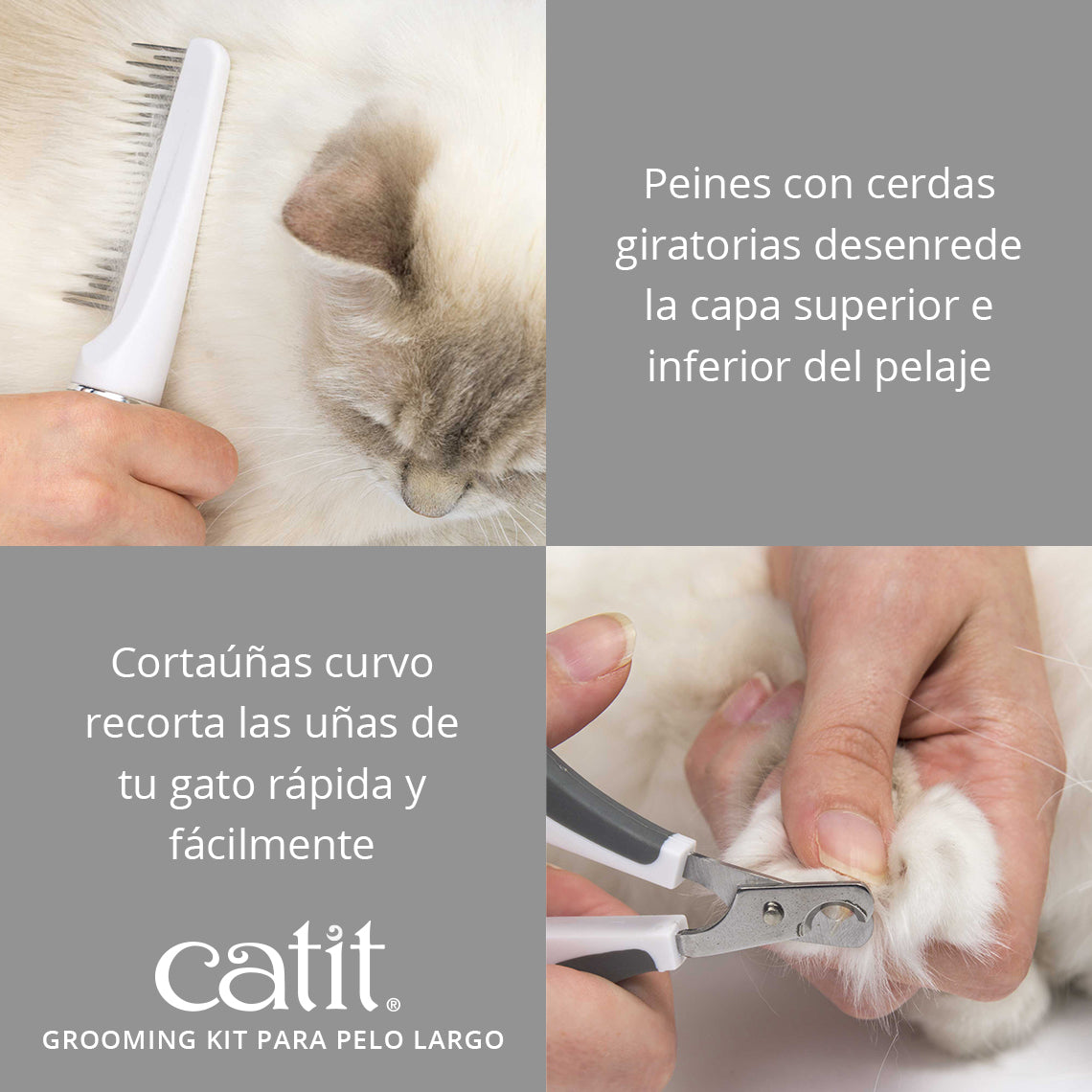Kit de peluquería Catit Grooming Kit