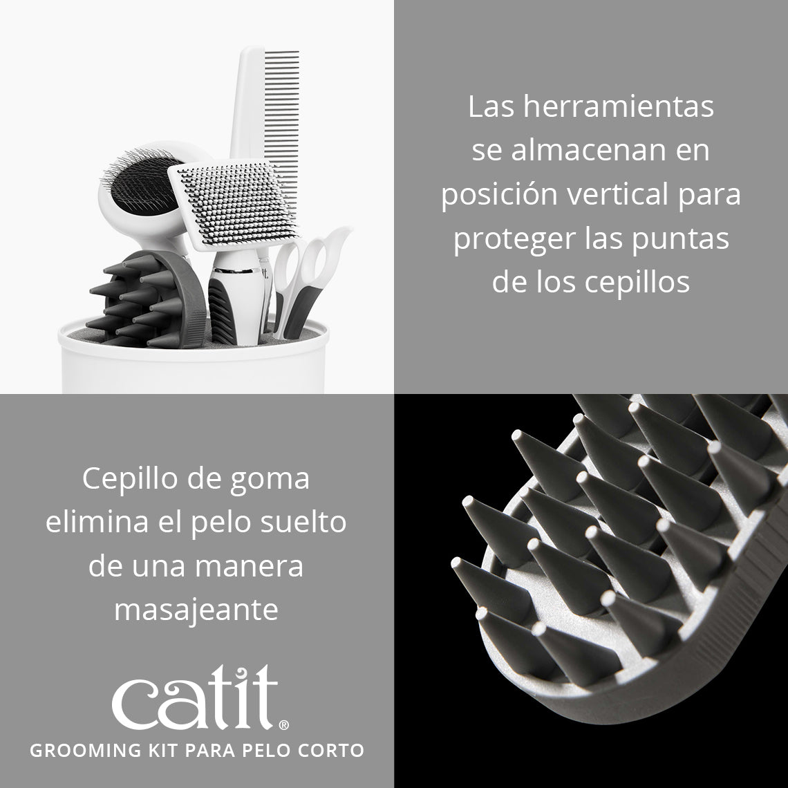 Kit de peluquería Catit Grooming Kit