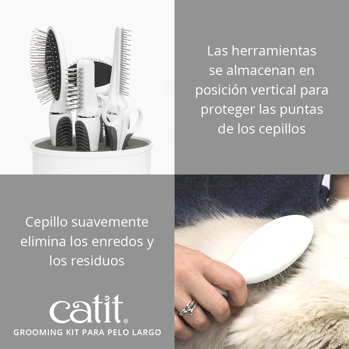 Kit de peluquería Catit Grooming Kit