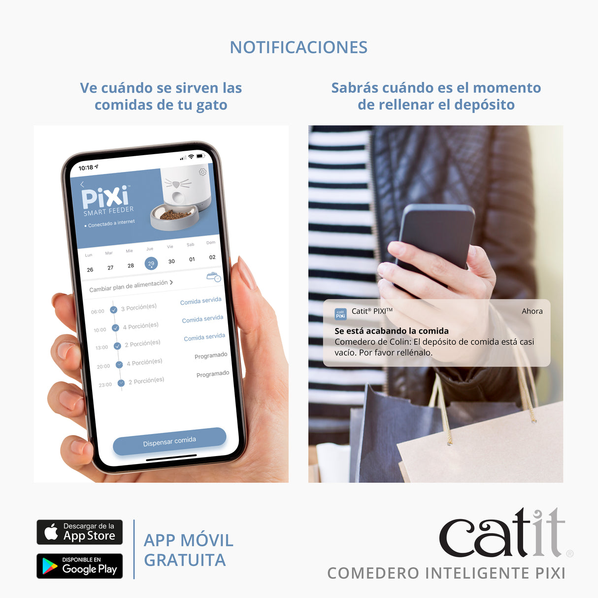 Comedero Inteligente para gatos Catit PIXI