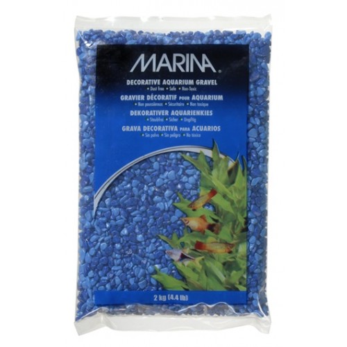 Grava de color para acuarios Marina - 2kg