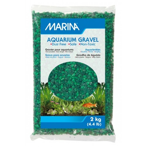 Grava de color para acuarios Marina - 2kg