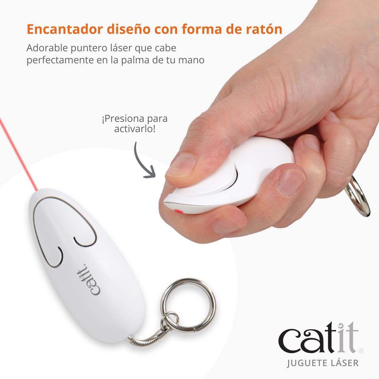 Juguete láser para gatos Catit