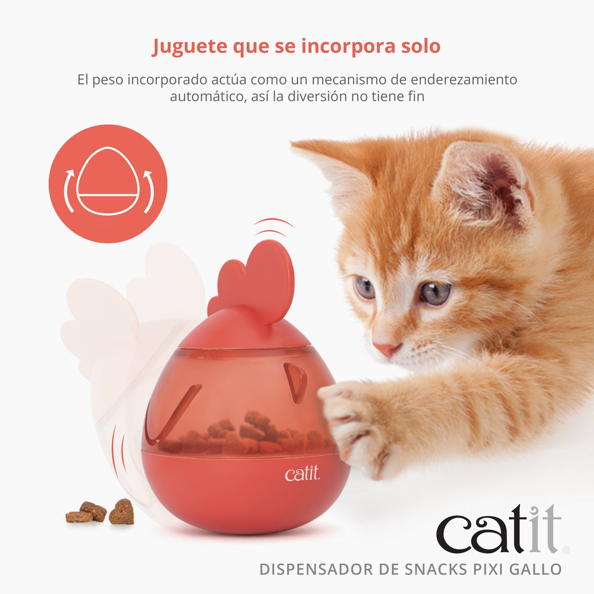 Dispensador de snacks para gatos Catit PIXI