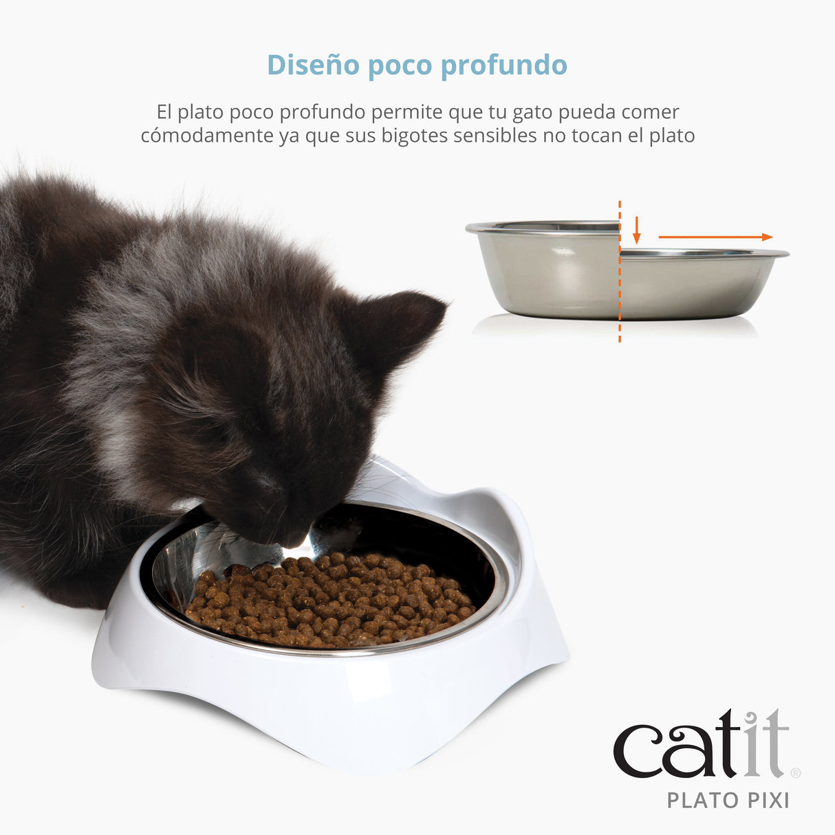 Plato para gatos Catit PIXI