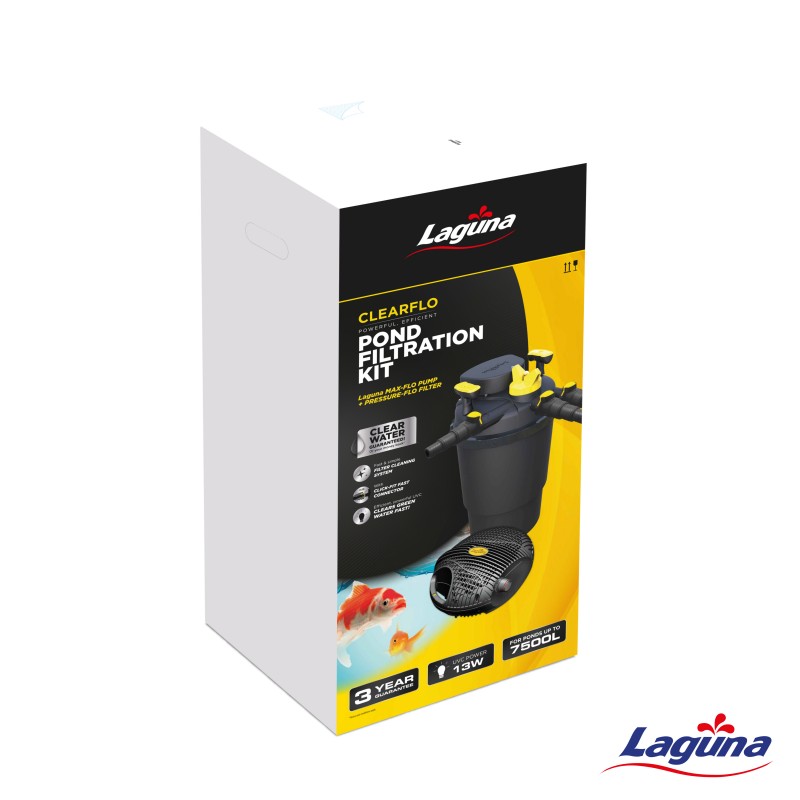 Kit Pressure filtro y bomba para estanques Laguna Clear Flo