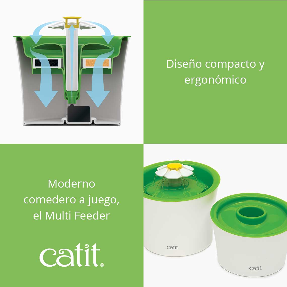 Fuente para gatos Catit Flower Fountain