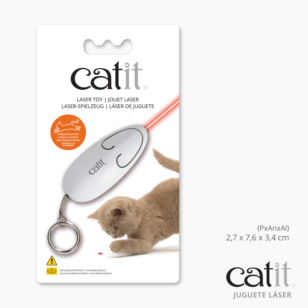 Juguete láser para gatos Catit