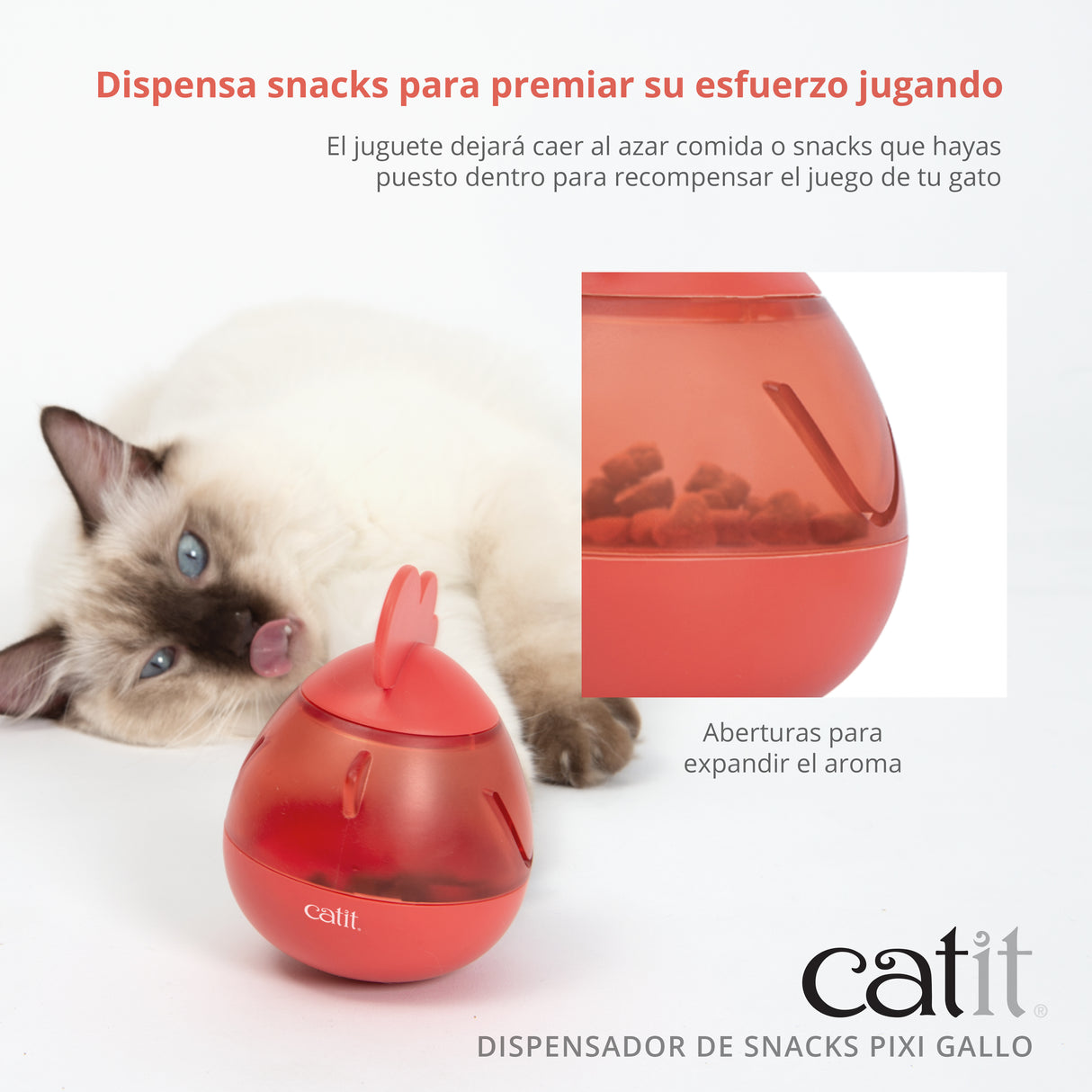 Dispensador de snacks para gatos Catit PIXI