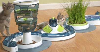 Catit senses juguetes interactivos para gatos