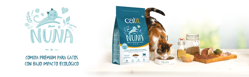 Comida Premium para gatos Catit NUNA de arenque con proteína a base de insecto