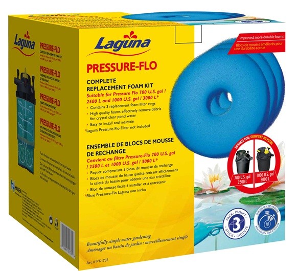 Laguna Esponjas para Pressure Flo 3000, 3uds