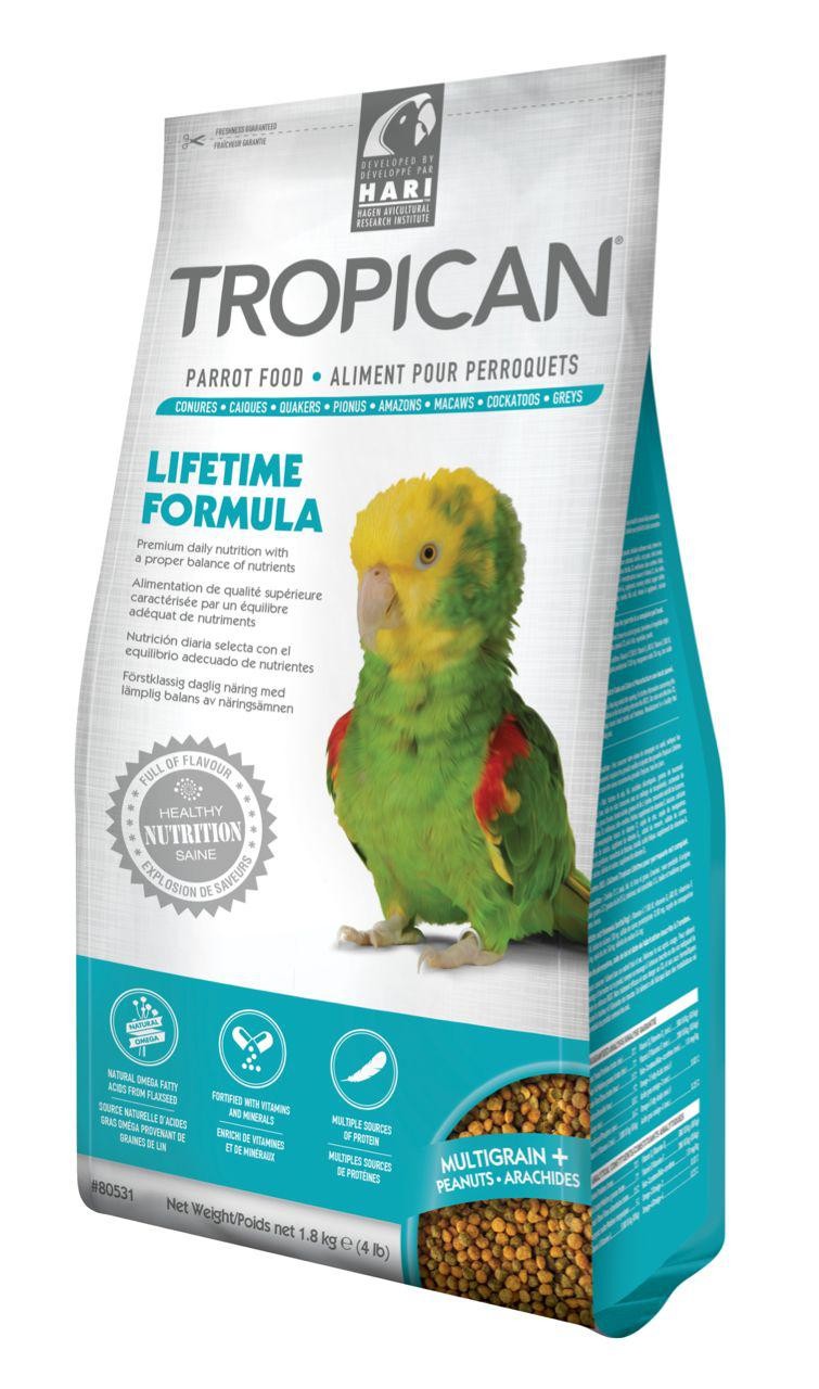 Tropican Mantenimiento Loros, 1,8kg