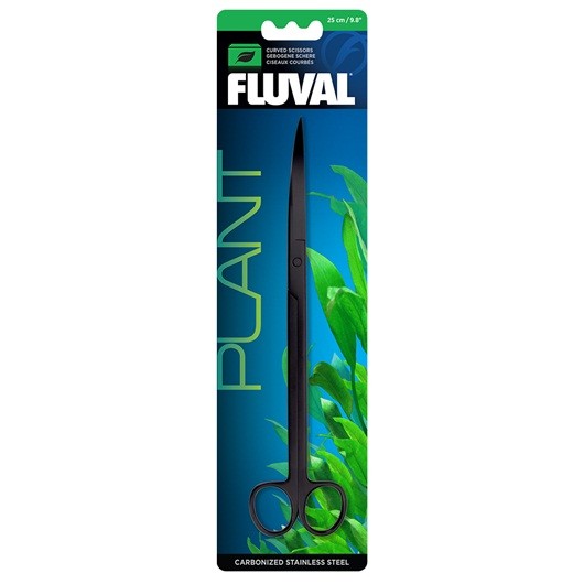 Fluval Plant Tijeras Curvas Acero, 25cm