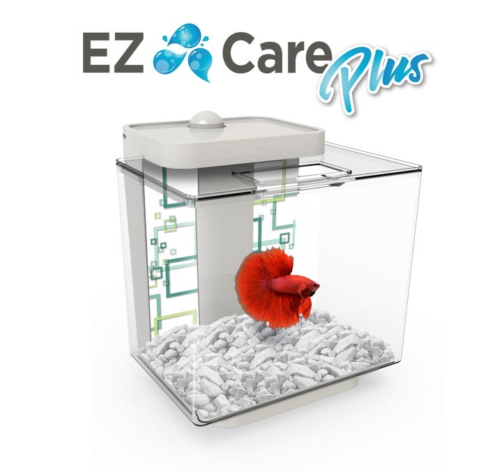 Marina Betta EZ Care Plus Kit Bettera 5L, Blanco