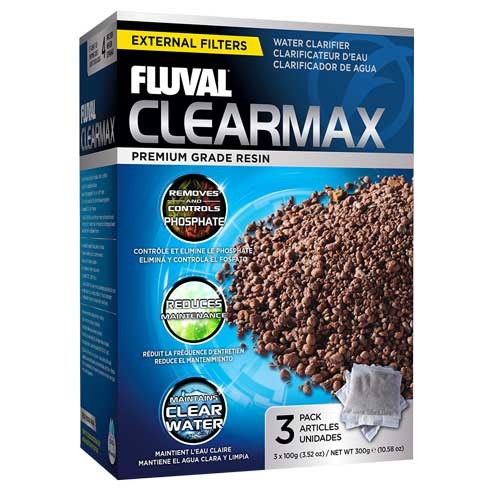 Fluval Clearmax Clarificador, 300g, 3x100g